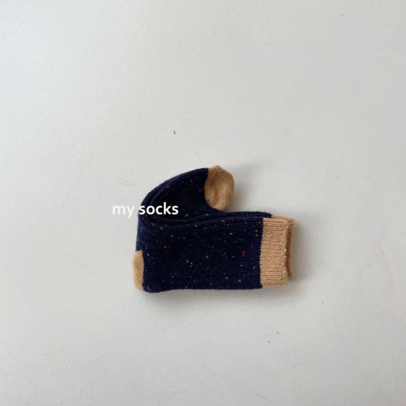 MY SOCKS - Korean Children Fashion - #Kfashion4kids - Spain Socks [set of 2color] - 3