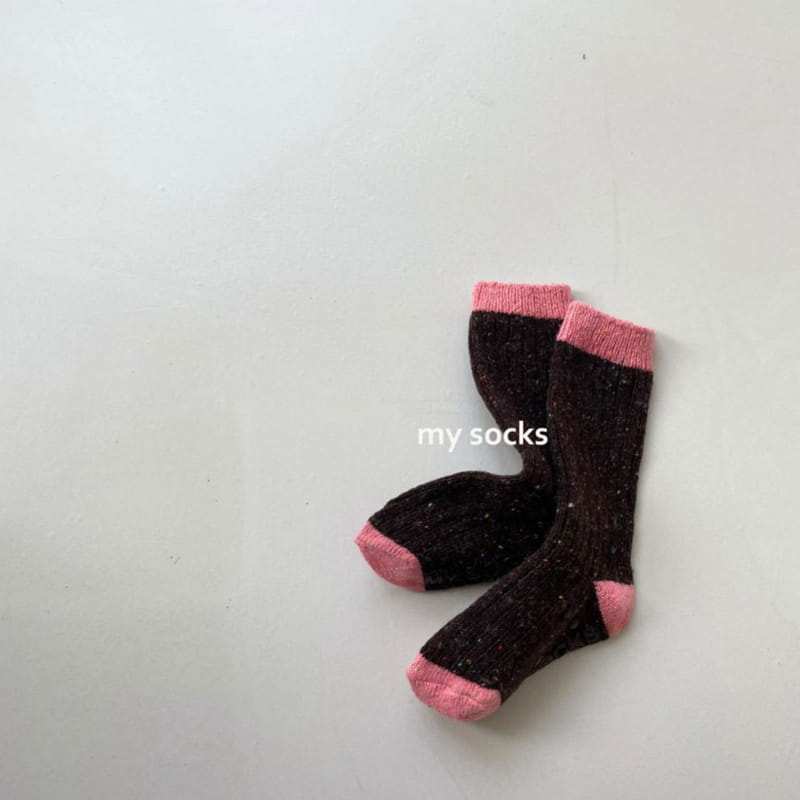 MY SOCKS - Korean Children Fashion - #Kfashion4kids - Denmark Socks [set of 2 color] - 2