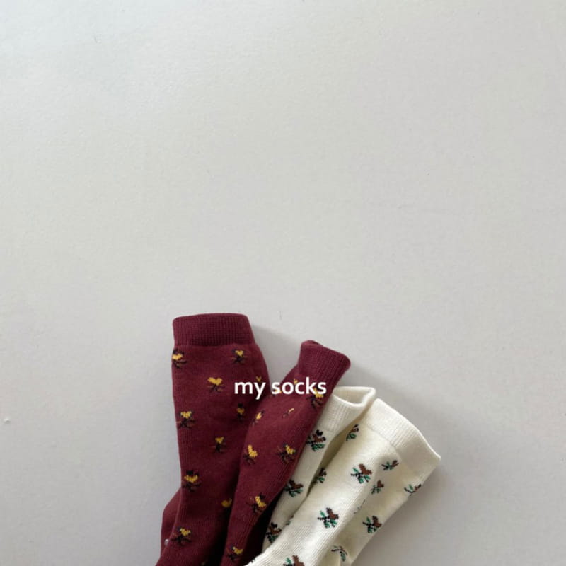 MY SOCKS - Korean Children Fashion - #Kfashion4kids - Honey Bee Socks [set of 2 color] - 5