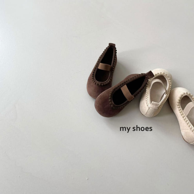 MY SOCKS - Korean Children Fashion - #Kfashion4kids - Fox Flat Shoes - 7