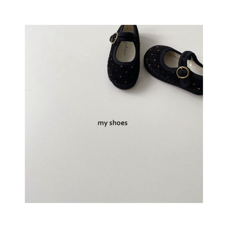 MY SOCKS - Korean Children Fashion - #Kfashion4kids - Hiden Dot Flat Shoes