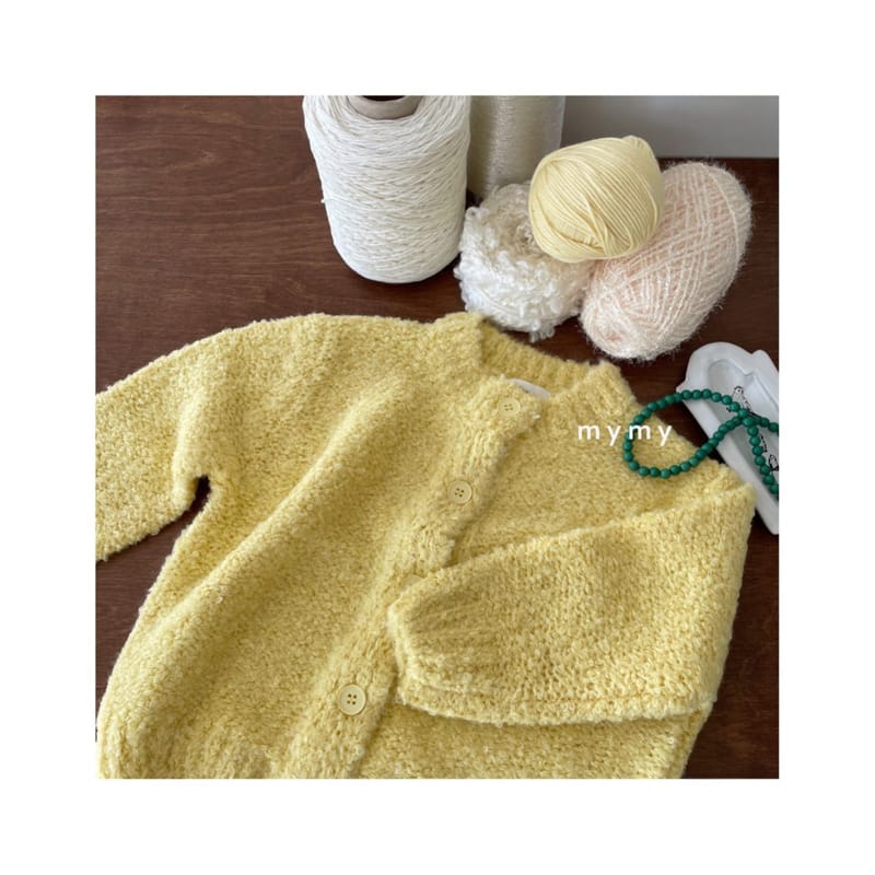 MY SOCKS - Korean Children Fashion - #Kfashion4kids - Bichon Knit Cardigan