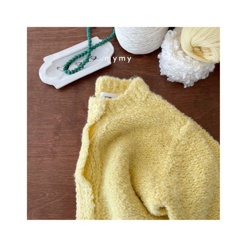 MY SOCKS - Korean Children Fashion - #Kfashion4kids - Bichon Knit Cardigan - 2