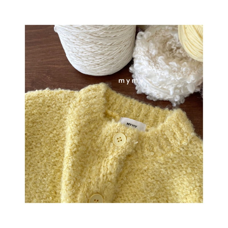 MY SOCKS - Korean Children Fashion - #Kfashion4kids - Bichon Knit Cardigan - 3