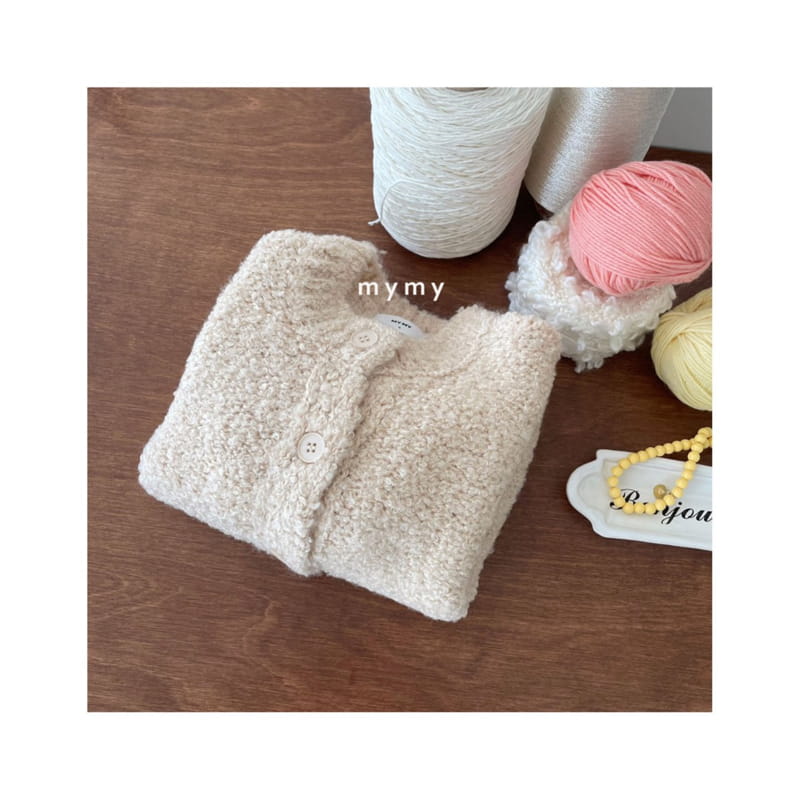 MY SOCKS - Korean Children Fashion - #Kfashion4kids - Bichon Knit Cardigan - 5