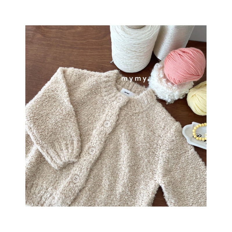 MY SOCKS - Korean Children Fashion - #Kfashion4kids - Bichon Knit Cardigan - 6