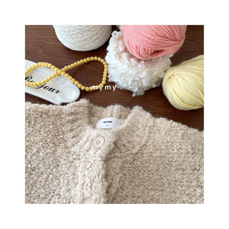 MY SOCKS - Korean Children Fashion - #Kfashion4kids - Bichon Knit Cardigan - 7