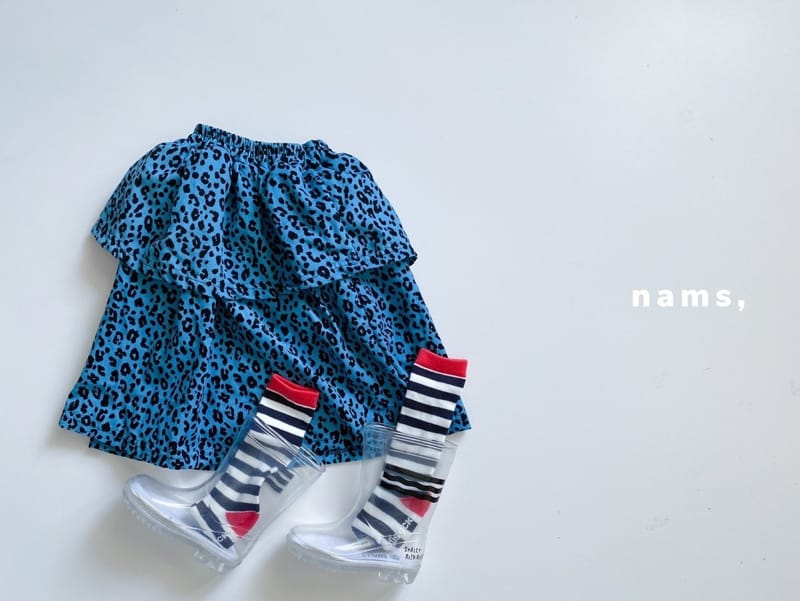 NAMS - Korean Children Fashion - #Kfashion4kids - Leopard Cancan Skirt - 6