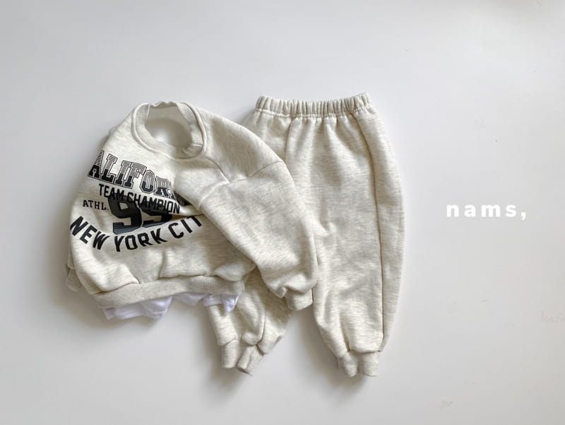 NAMS - Korean Children Fashion - #Kfashion4kids - 99 Fleece Top Bottom Set - 2