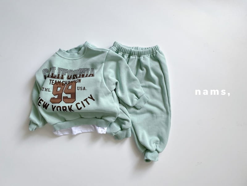 NAMS - Korean Children Fashion - #Kfashion4kids - 99 Fleece Top Bottom Set - 4