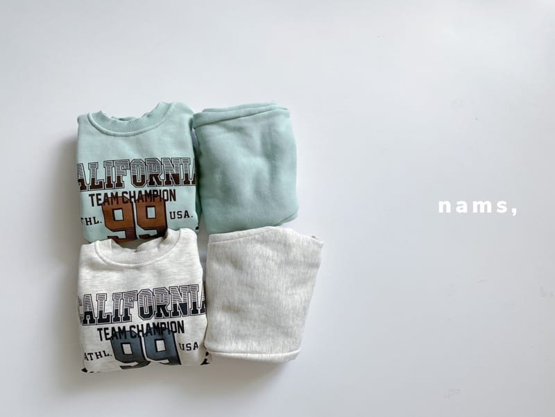 NAMS - Korean Children Fashion - #Kfashion4kids - 99 Fleece Top Bottom Set - 8