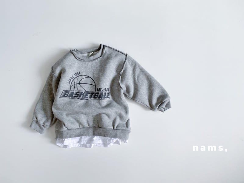 NAMS - Korean Children Fashion - #Kfashion4kids - Basket Ball Fleece Sweatshirt - 2