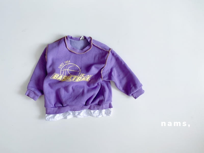 NAMS - Korean Children Fashion - #Kfashion4kids - Basket Ball Fleece Sweatshirt - 3