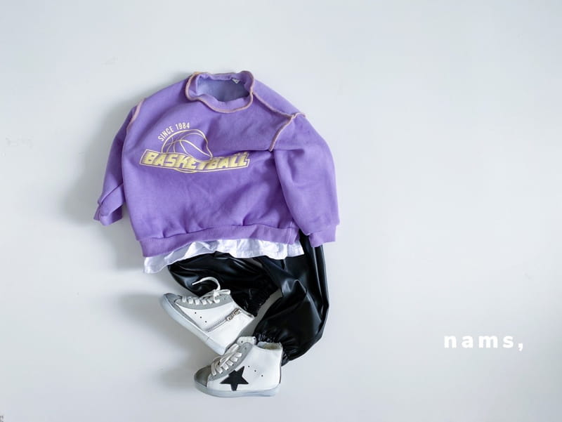 NAMS - Korean Children Fashion - #Kfashion4kids - Basket Ball Fleece Sweatshirt - 5