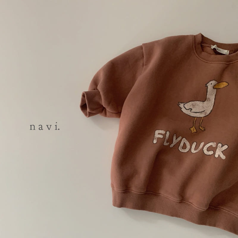 NAVI - Korean Children Fashion - #Kfashion4kids - Duck Long Sweatshirt - 3