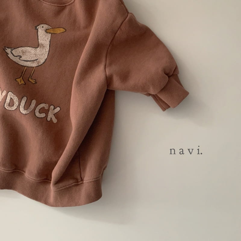 NAVI - Korean Children Fashion - #Kfashion4kids - Duck Long Sweatshirt - 4