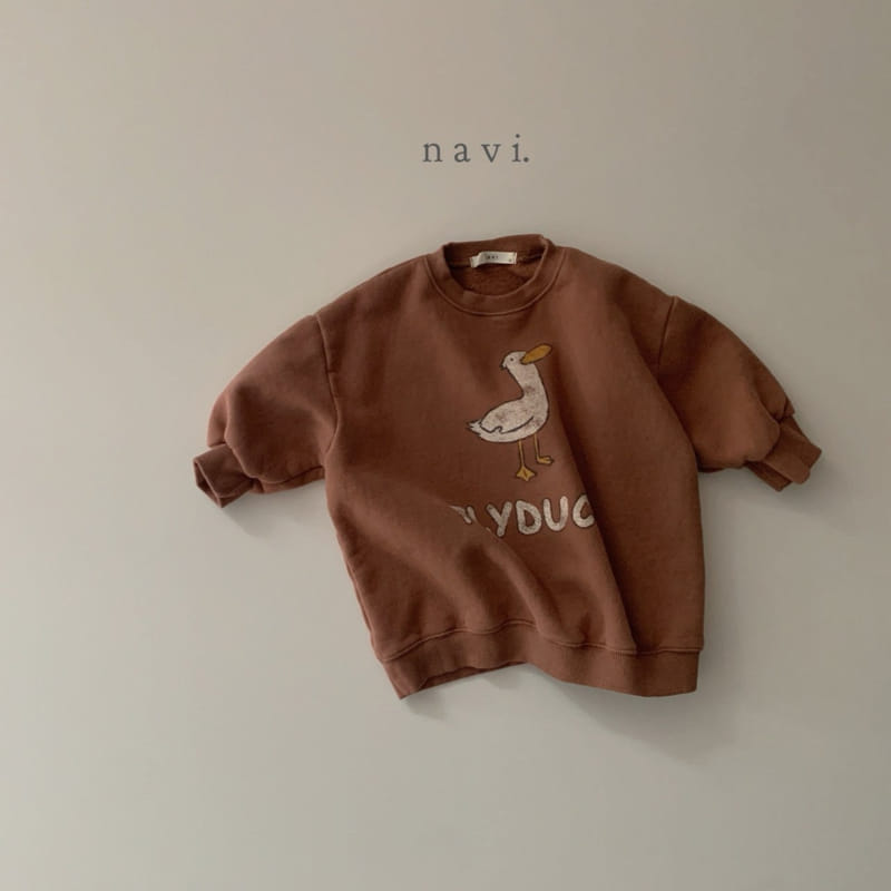 NAVI - Korean Children Fashion - #Kfashion4kids - Duck Long Sweatshirt - 5