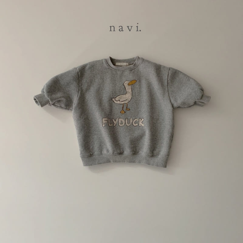 NAVI - Korean Children Fashion - #Kfashion4kids - Duck Long Sweatshirt - 6