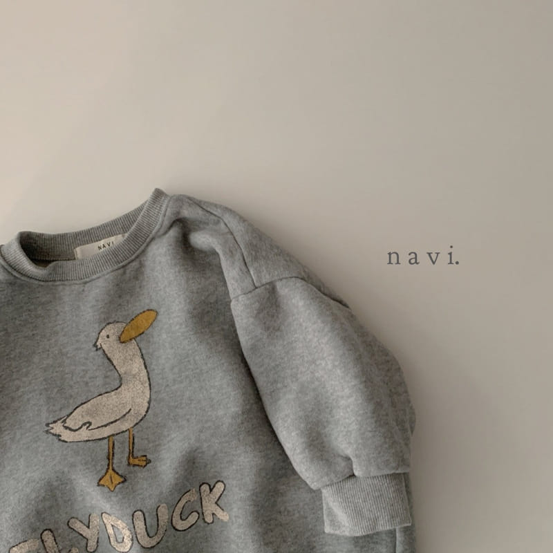 NAVI - Korean Children Fashion - #Kfashion4kids - Duck Long Sweatshirt - 7