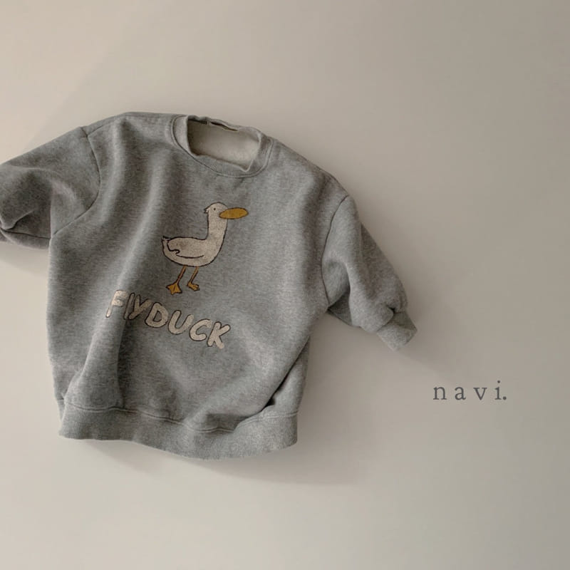NAVI - Korean Children Fashion - #Kfashion4kids - Duck Long Sweatshirt - 8