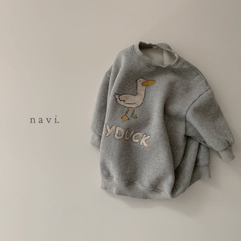 NAVI - Korean Children Fashion - #Kfashion4kids - Duck Long Sweatshirt - 9