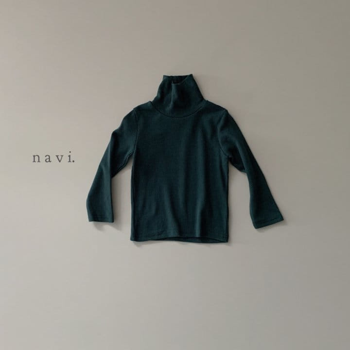 NAVI - Korean Children Fashion - #Kfashion4kids - Mild Turtleneck Tee - 2