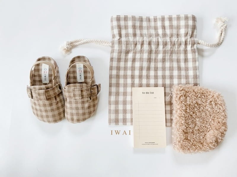 NEKO - Korean Children Fashion - #Kfashion4kids - Bi Shop Check Rib Sandals  - 10
