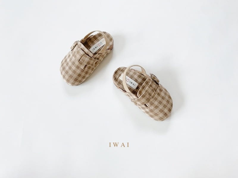 NEKO - Korean Children Fashion - #Kfashion4kids - Bi Shop Check Rib Sandals  - 12