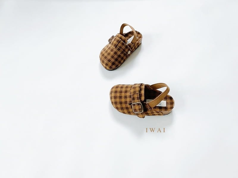 NEKO - Korean Children Fashion - #Kfashion4kids - Bi Shop Check Rib Sandals  - 3