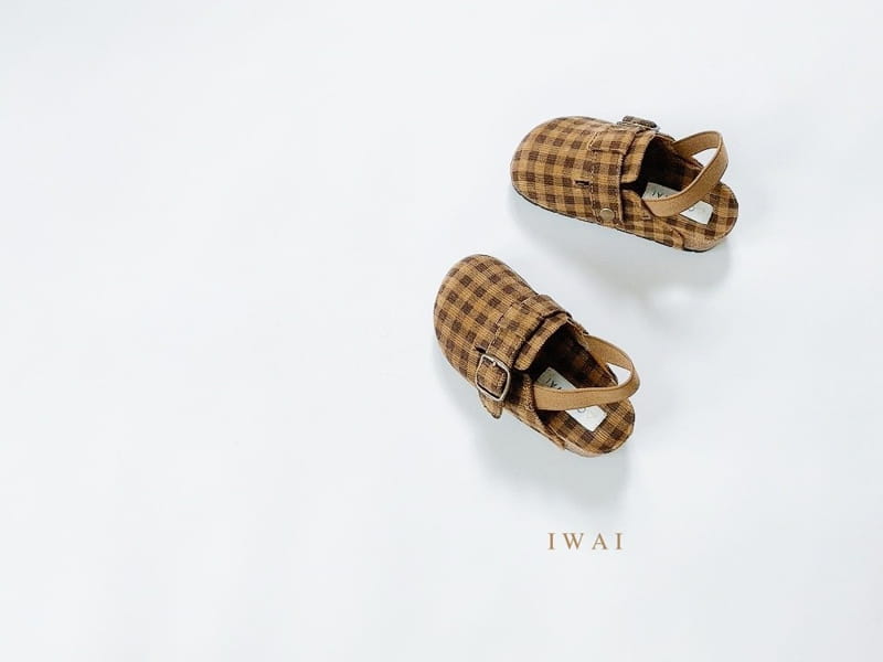 NEKO - Korean Children Fashion - #Kfashion4kids - Bi Shop Check Rib Sandals  - 4