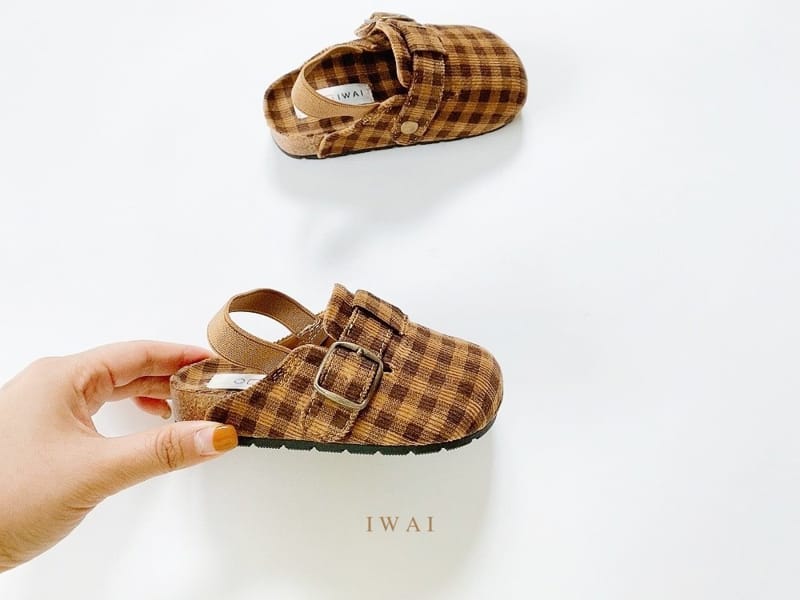 NEKO - Korean Children Fashion - #Kfashion4kids - Bi Shop Check Rib Sandals  - 5
