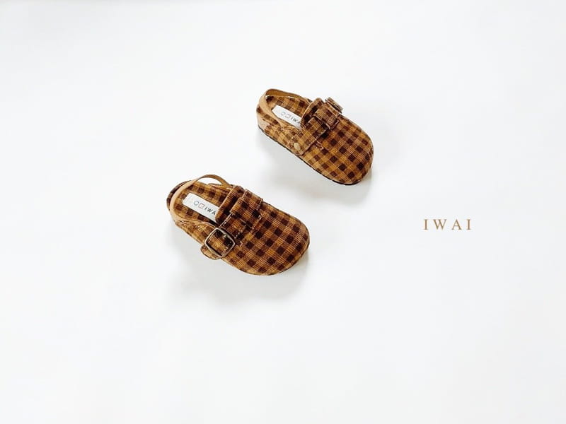 NEKO - Korean Children Fashion - #Kfashion4kids - Bi Shop Check Rib Sandals  - 6