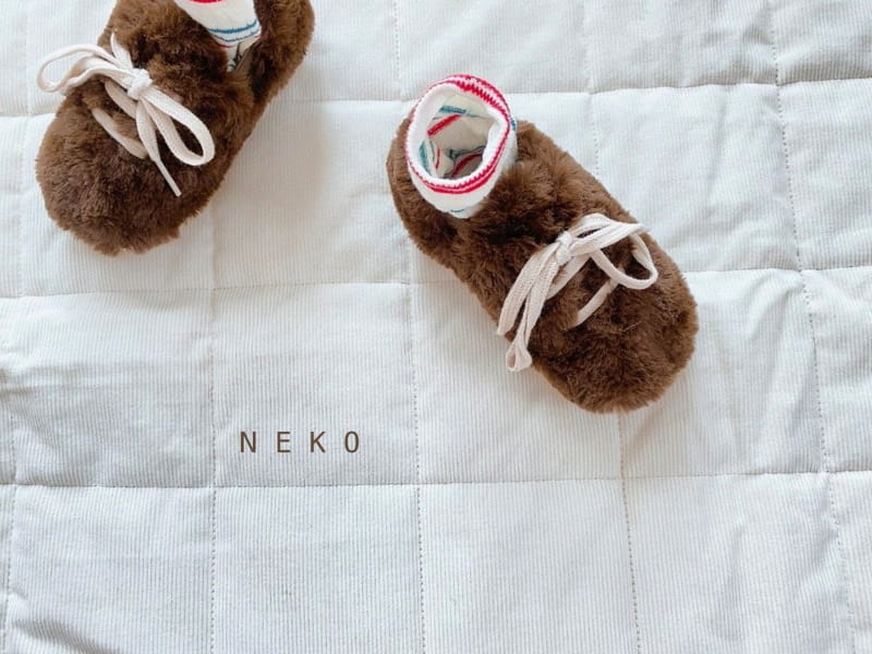 NEKO - Korean Children Fashion - #Kfashion4kids - Miu Mink Pur Sneakers - 2