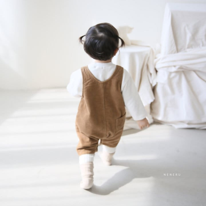NENERU - Korean Children Fashion - #Kfashion4kids - Yam Yam Circle Dungarees Bodysuit - 5