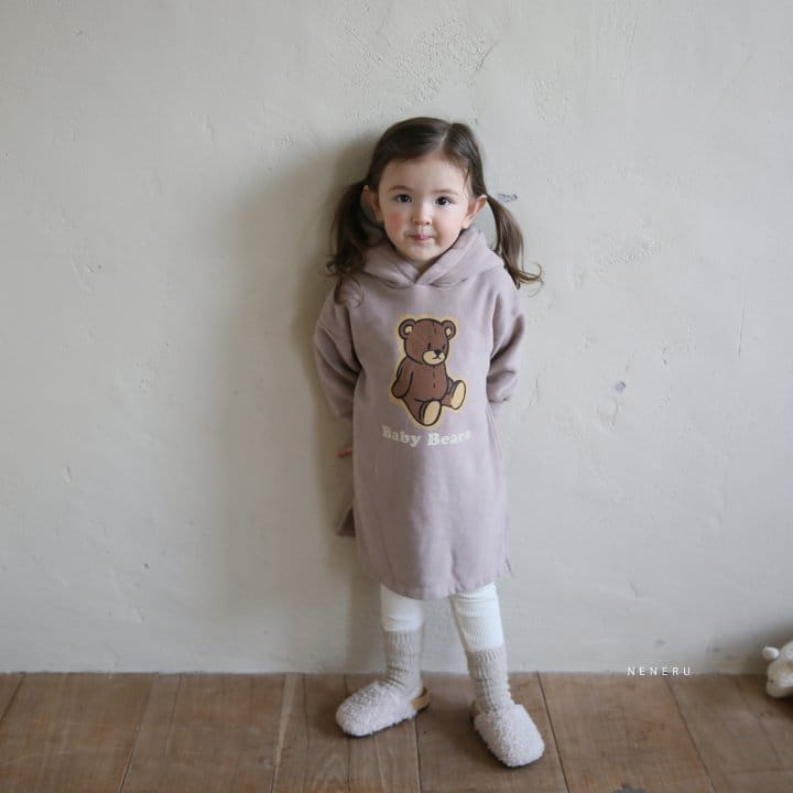 NENERU - Korean Children Fashion - #Kfashion4kids - Bebe Bear One-piece - 5