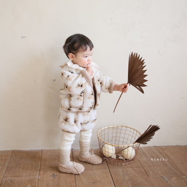 NENERU - Korean Children Fashion - #Kfashion4kids - Toto Bear Jumper Bottom Set - 3