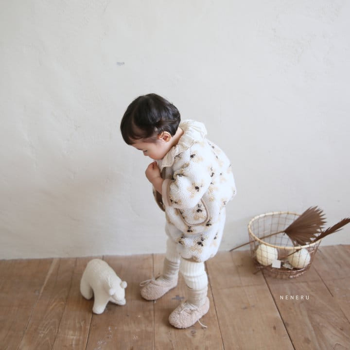 NENERU - Korean Children Fashion - #Kfashion4kids - Toto Bear Jumper Bottom Set - 4