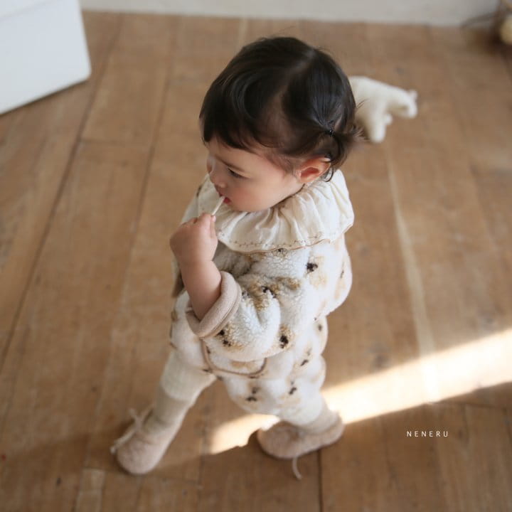 NENERU - Korean Children Fashion - #Kfashion4kids - Toto Bear Jumper Bottom Set - 6