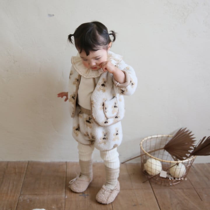 NENERU - Korean Children Fashion - #Kfashion4kids - Toto Bear Jumper Bottom Set - 7