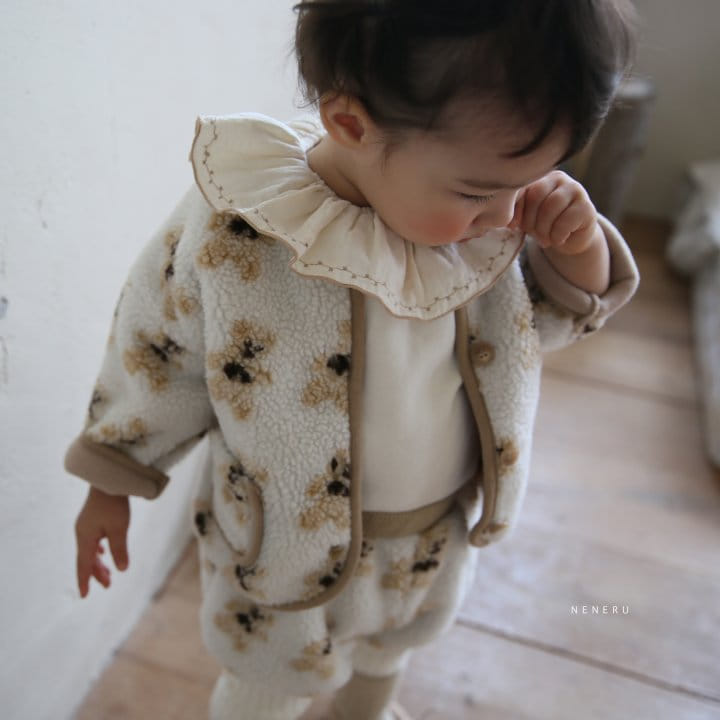 NENERU - Korean Children Fashion - #Kfashion4kids - Toto Bear Jumper Bottom Set - 8
