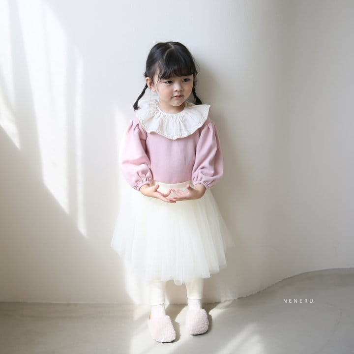 NENERU - Korean Children Fashion - #Kfashion4kids - Bebe Dudu Collar Tee - 7
