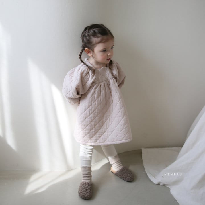 NENERU - Korean Children Fashion - #Kfashion4kids - Dorosi Quilting One-piece