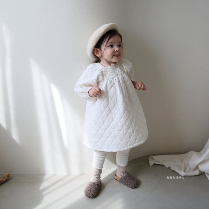 NENERU - Korean Children Fashion - #Kfashion4kids - Dorosi Quilting One-piece - 11