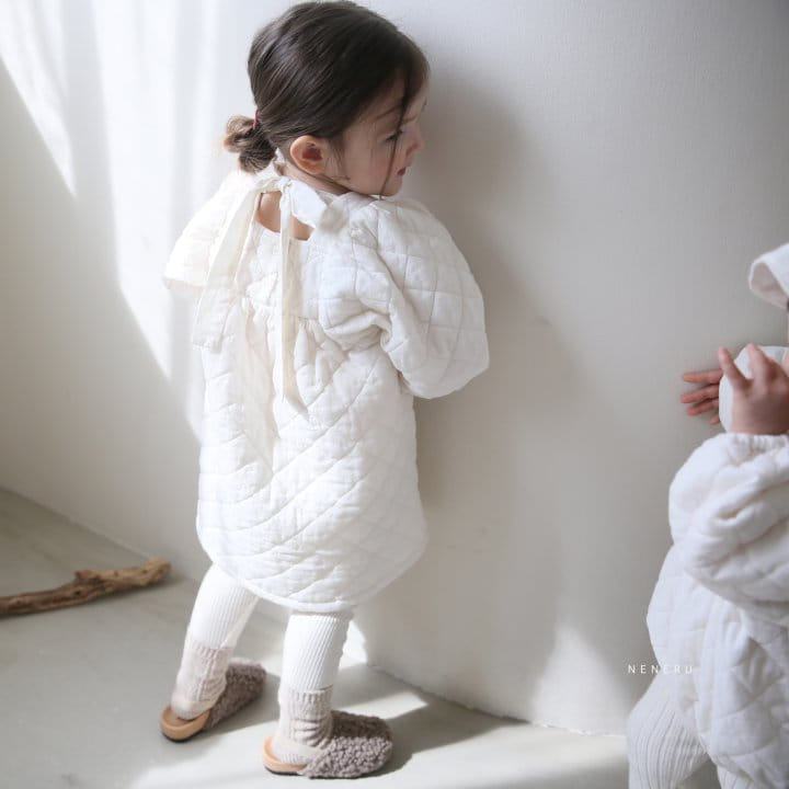 NENERU - Korean Children Fashion - #Kfashion4kids - Dorosi Quilting One-piece - 7