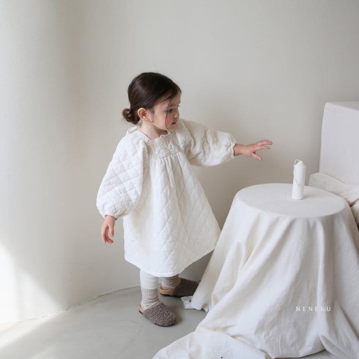 NENERU - Korean Children Fashion - #Kfashion4kids - Dorosi Quilting One-piece - 8