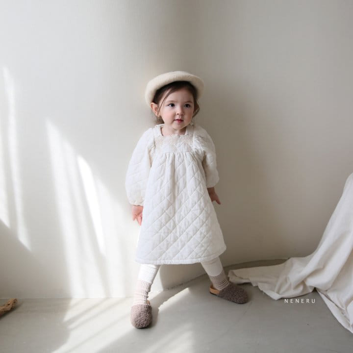 NENERU - Korean Children Fashion - #Kfashion4kids - Dorosi Quilting One-piece - 9