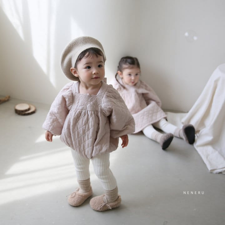 NENERU - Korean Children Fashion - #Kfashion4kids - Dorosi Quilting Bodysuit - 11