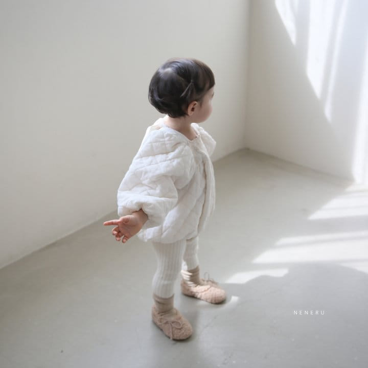 NENERU - Korean Children Fashion - #Kfashion4kids - Dorosi Quilting Bodysuit - 4