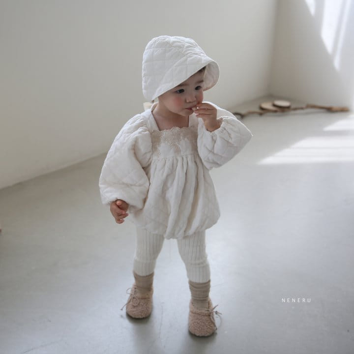 NENERU - Korean Children Fashion - #Kfashion4kids - Dorosi Quilting Bodysuit - 5