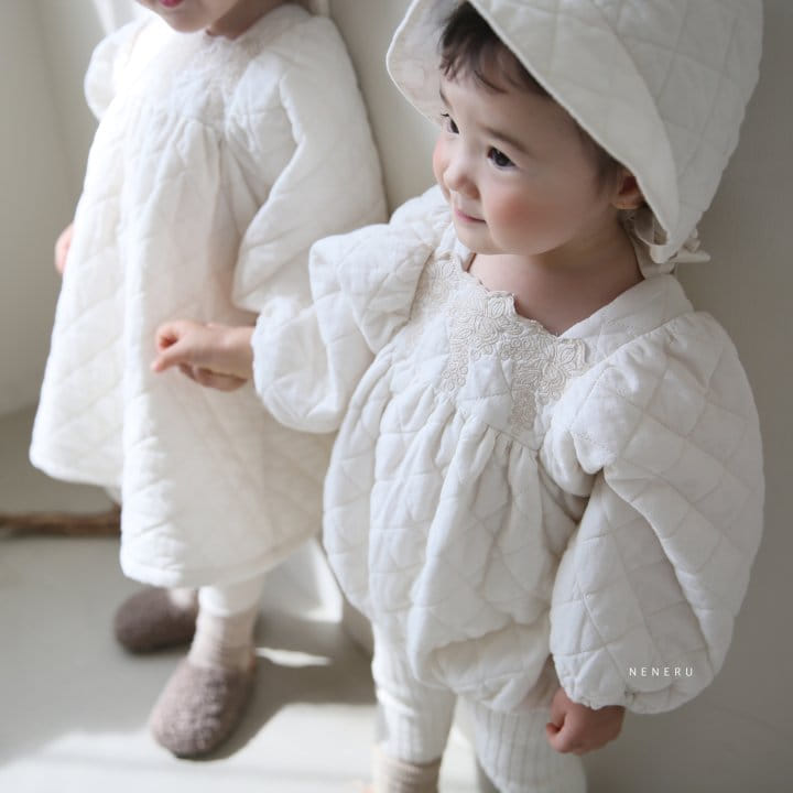 NENERU - Korean Children Fashion - #Kfashion4kids - Dorosi Quilting Bodysuit - 7